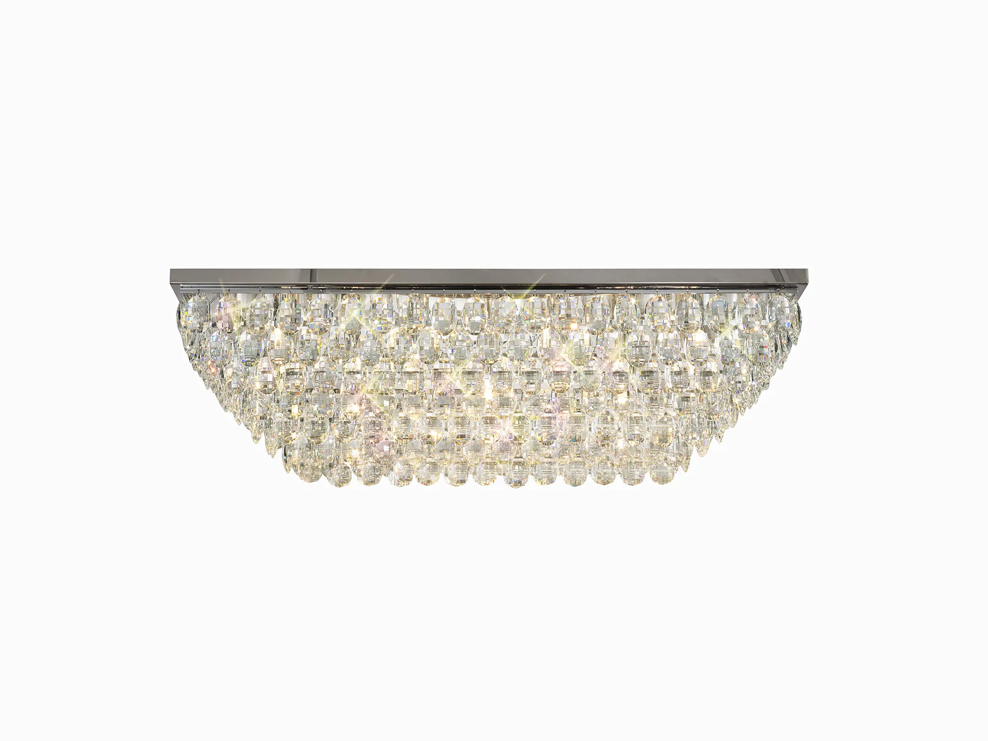 IL32825  Coniston Linear Flush Ceiling 11 Light (21.8kg) Polished Chrome